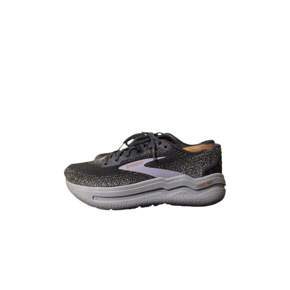 Brooks Ghost Max 2 Size 8.5 D Wide [1204201D005] Women Running Shoes Ebony/Sweet - Picture 2 of 8